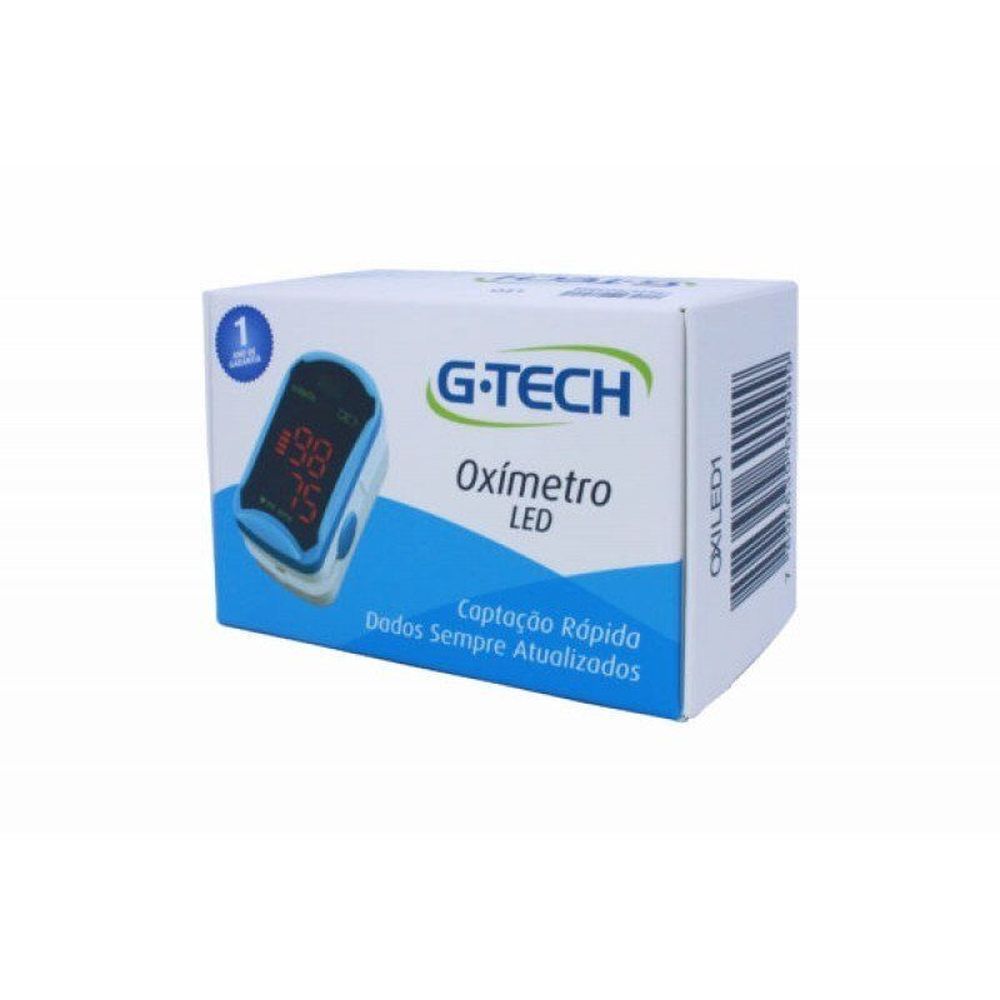 Oxímetro de Dedo OxiLED - G-Tech